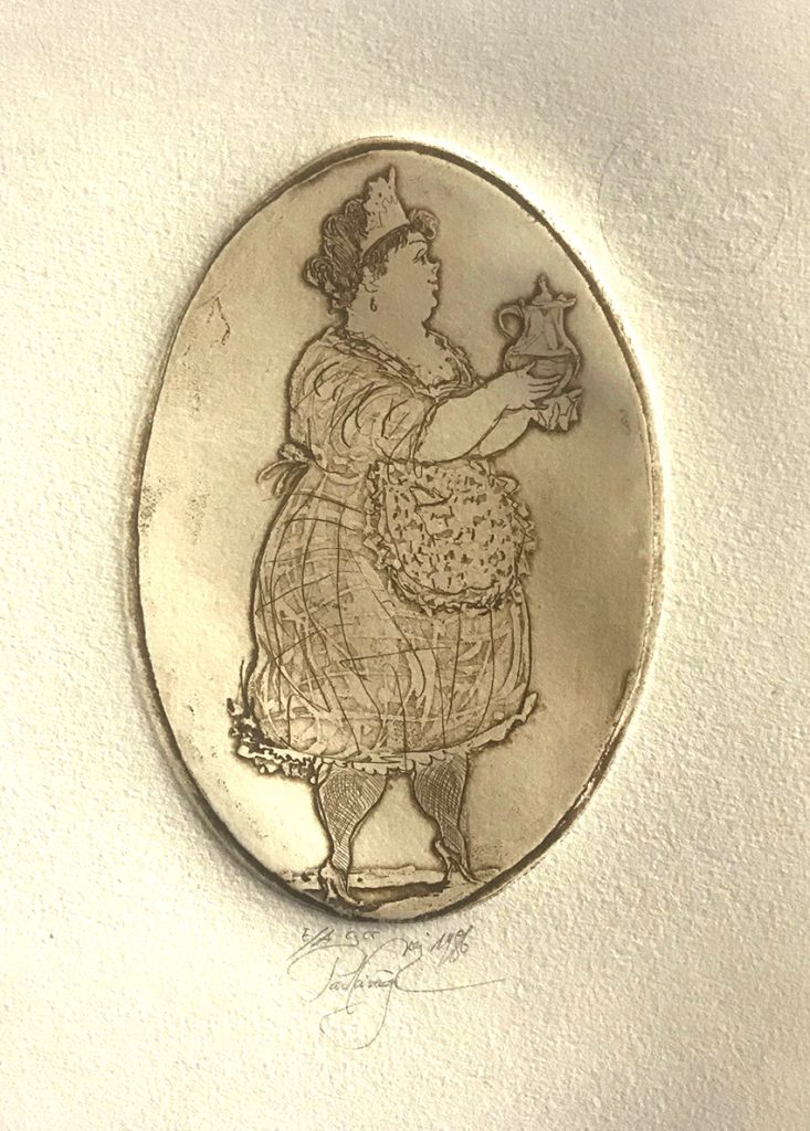 Virginija Kalinauskaite, Padaveja, grafikos atspaudas
