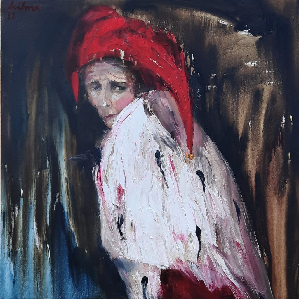 Vilma Vasiliauskaitė, Įsikitinimai II, tapybos paveikslas